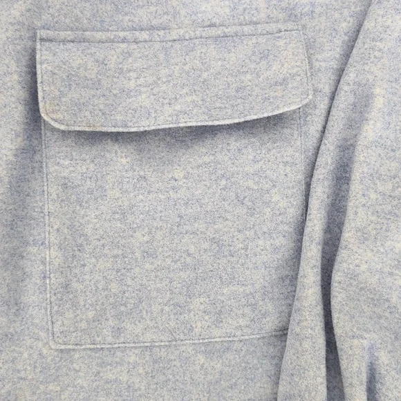 H&M Light Blue Shacket - Picture 3 of 7